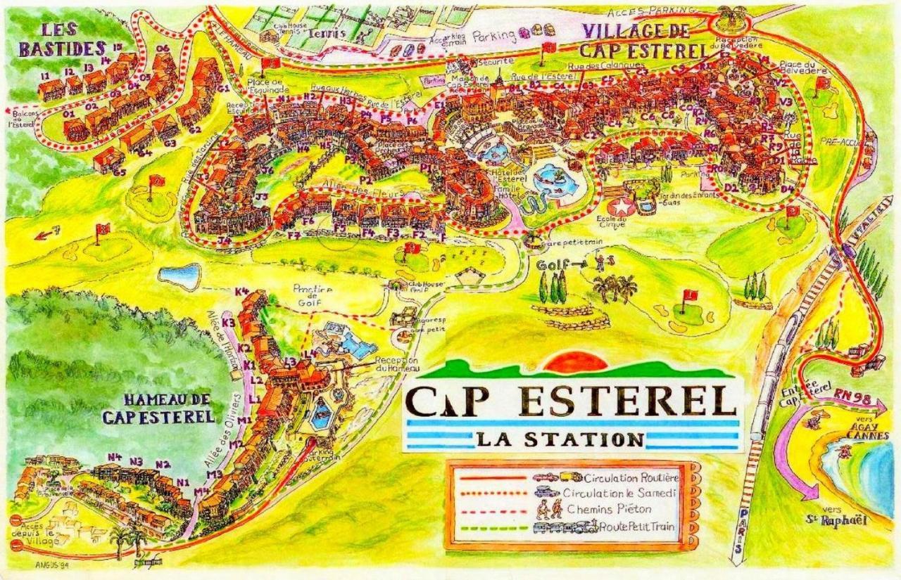 Huuummm C'Est La ! Beau T2 Cap Esterel Village Avec Clim ! Saint-Raphaël Extérieur photo